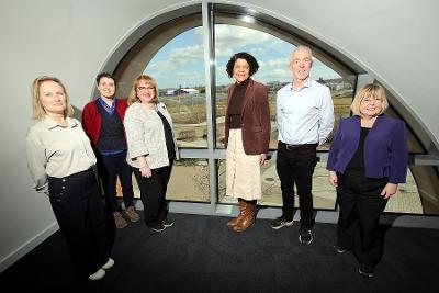 MPs visit DEN with ADE